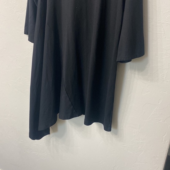 Bryn Walker asymmetrical black dress size small. - Picture 10 of 14